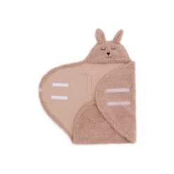 Couverture portefeuille câline bunny wild rose
