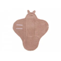 Couverture portefeuille câline bunny wild rose