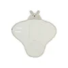 Couverture portefeuille câline bunny nougat
