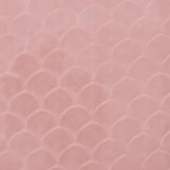 Couverture supersoft wavy 75x100cm vieux rose