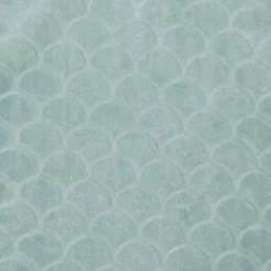 Couverture supersoft wavy 75x100cm vert de gris
