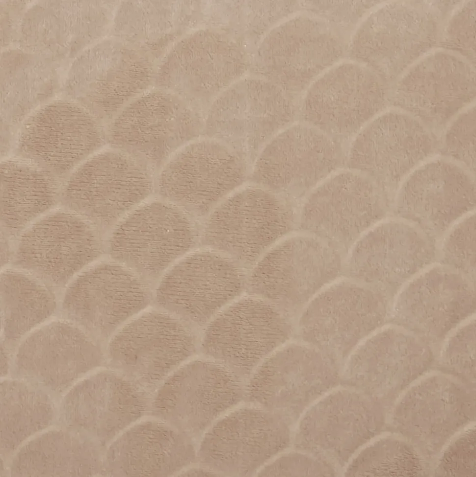 Couverture supersoft wavy 75x100cm moka