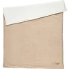 Couverture supersoft 75x100cm teddy bouclette beige