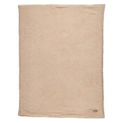 Couverture supersoft 75x100cm teddy bouclette beige
