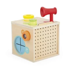 Cube d'activités boîte sensorielle pour enfant