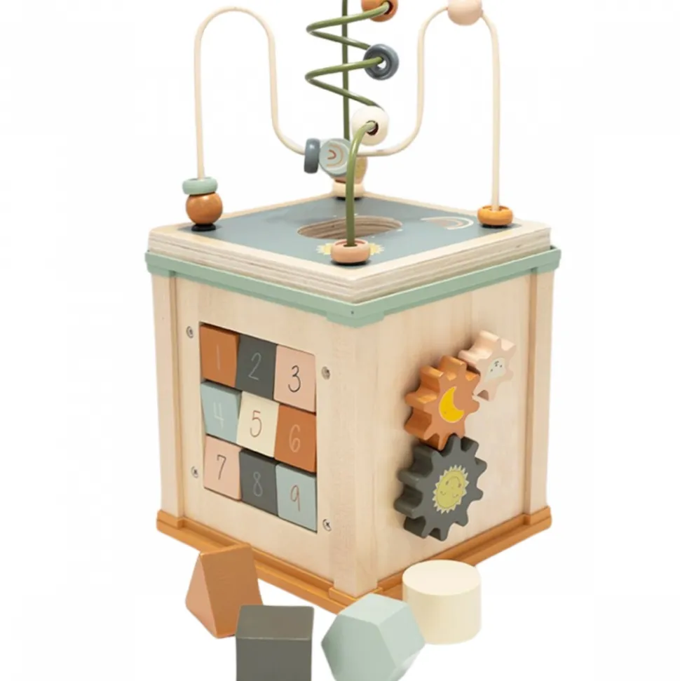 Cube d'activités en bois fsc