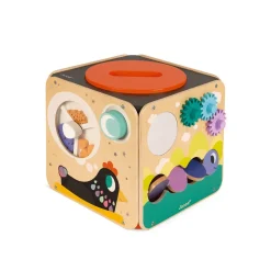 Cube d'activités géant en bois maxi looping