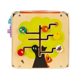 Cube d'activités géant en bois maxi looping