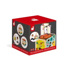 Cube d'activités géant en bois maxi looping