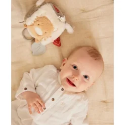Cube d'activités sensoriel fluffy / orso & lily en veloudoux