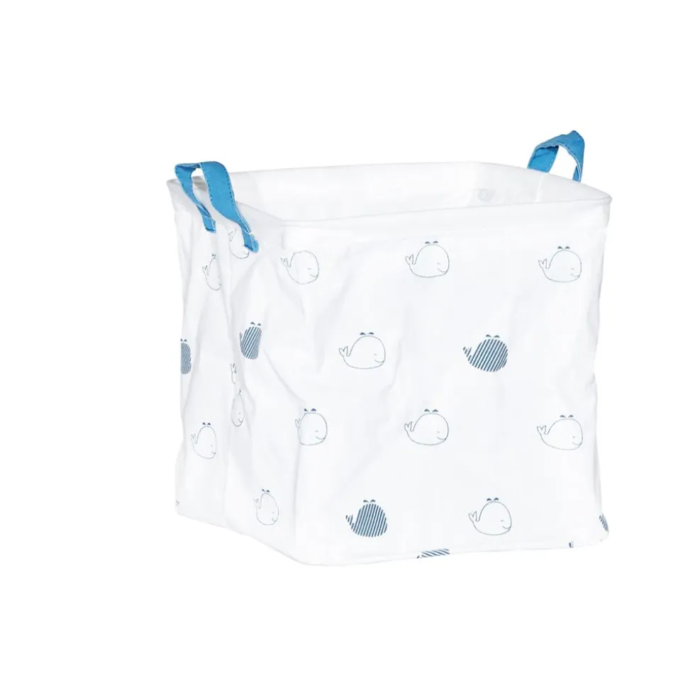 Cube de rangement blue baleine