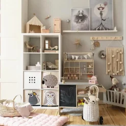 Cube de rangement chat 33 x 33 cm