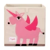 Cube de rangement licorne 33 x 33 cm