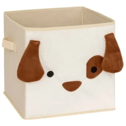 Cube de rangement 29x29 cm chien
