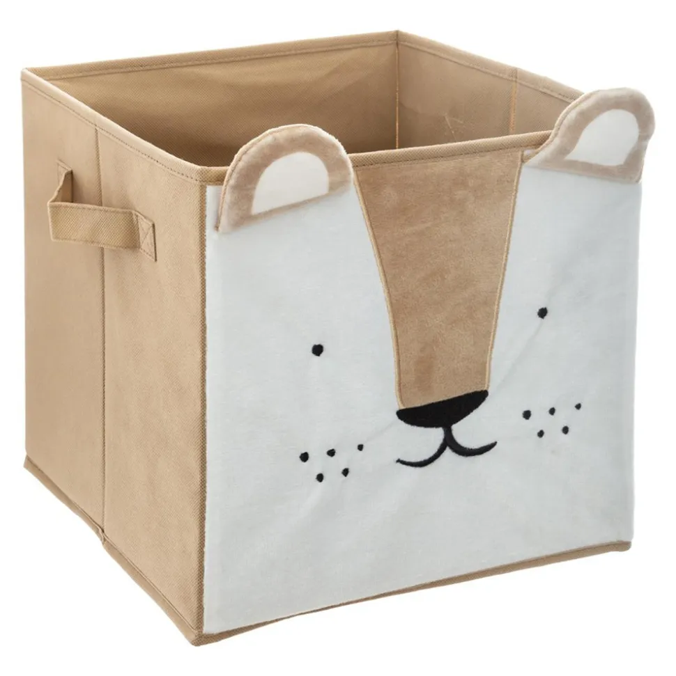 Cube de rangement 29x29 cm lion