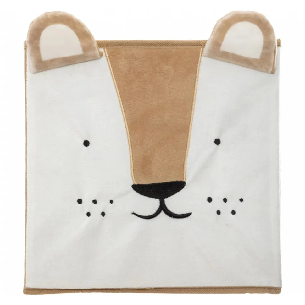 Cube de rangement 29x29 cm lion