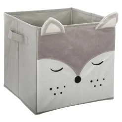 Cube de rangement 29x29 cm renard