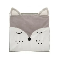 Cube de rangement 29x29 cm renard