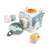 Cube d'éveil deer friends multicolore