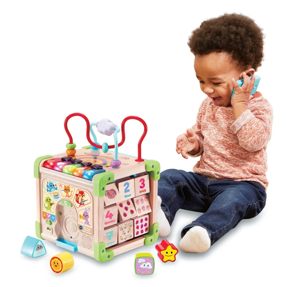 Cube interactif multiactivité nature