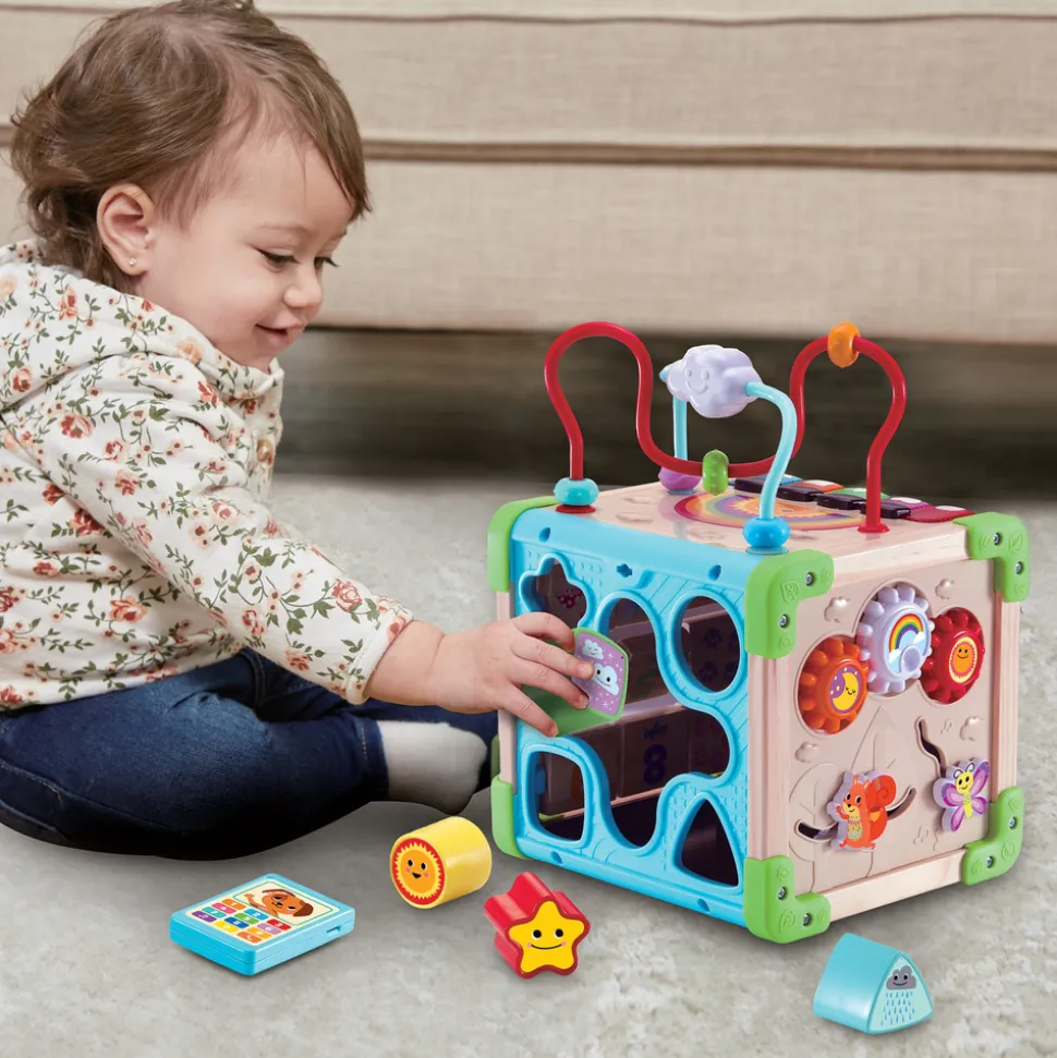 Cube interactif multiactivité nature
