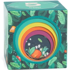 Cubes à empiler dans la jungle