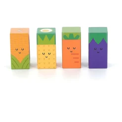 Cubes sonores fruits et légumes andy westface