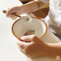 Cuillère bébé pierre lapin