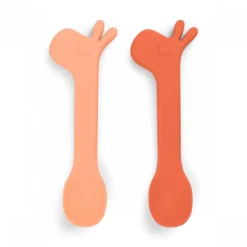 Cuillère silicone lot de 2 lalee papaye