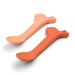 Cuillère silicone lot de 2 lalee papaye