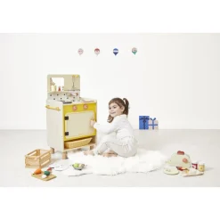 Cuisine en bois pour enfant mamie soleil