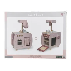 Cuisine en bois - rose