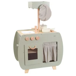 Cuisine en bois - vert olive