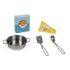 Cuisine enfant en bois plume verte