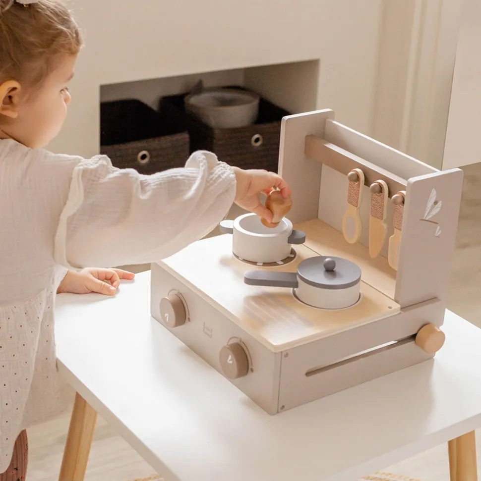 Cuisine pliable en bois - nougat