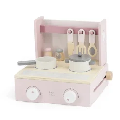 Cuisine pliable en bois - rose