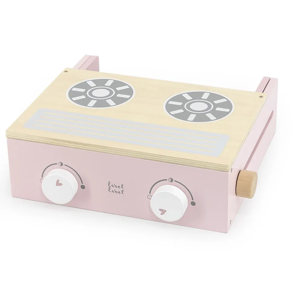 Cuisine pliable en bois - rose