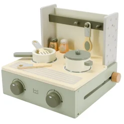 Cuisine pliable en bois - vert olive