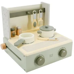 Cuisine pliable en bois - vert olive