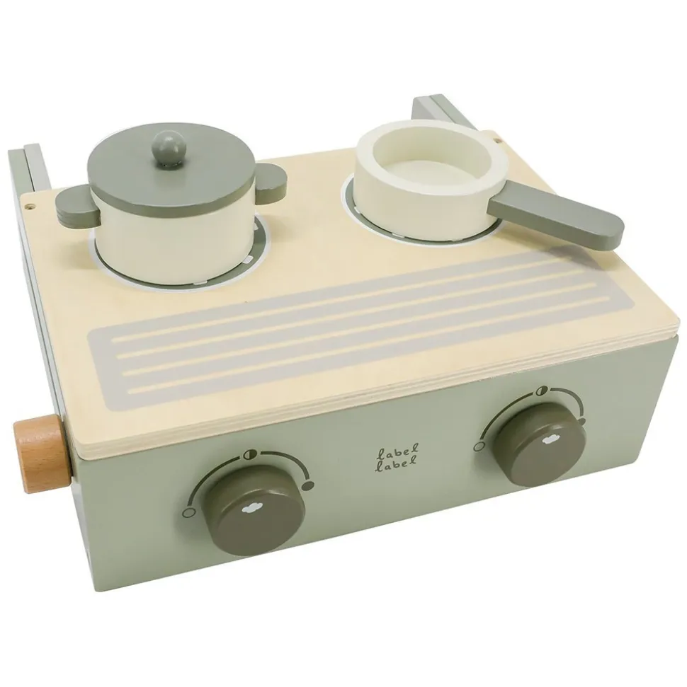 Cuisine pliable en bois - vert olive