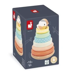 Culbuto empilable en bois nid d'oiseau