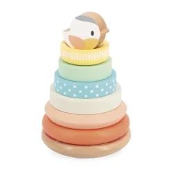 Culbuto empilable en bois nid d'oiseau