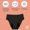 Culotte post partum et menstruelle flowly black 3xl/4xl/5xl