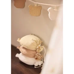 Décoration à suspendre ballon chambre bébé teddy bear check