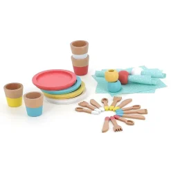 Dinette en bois set du repas