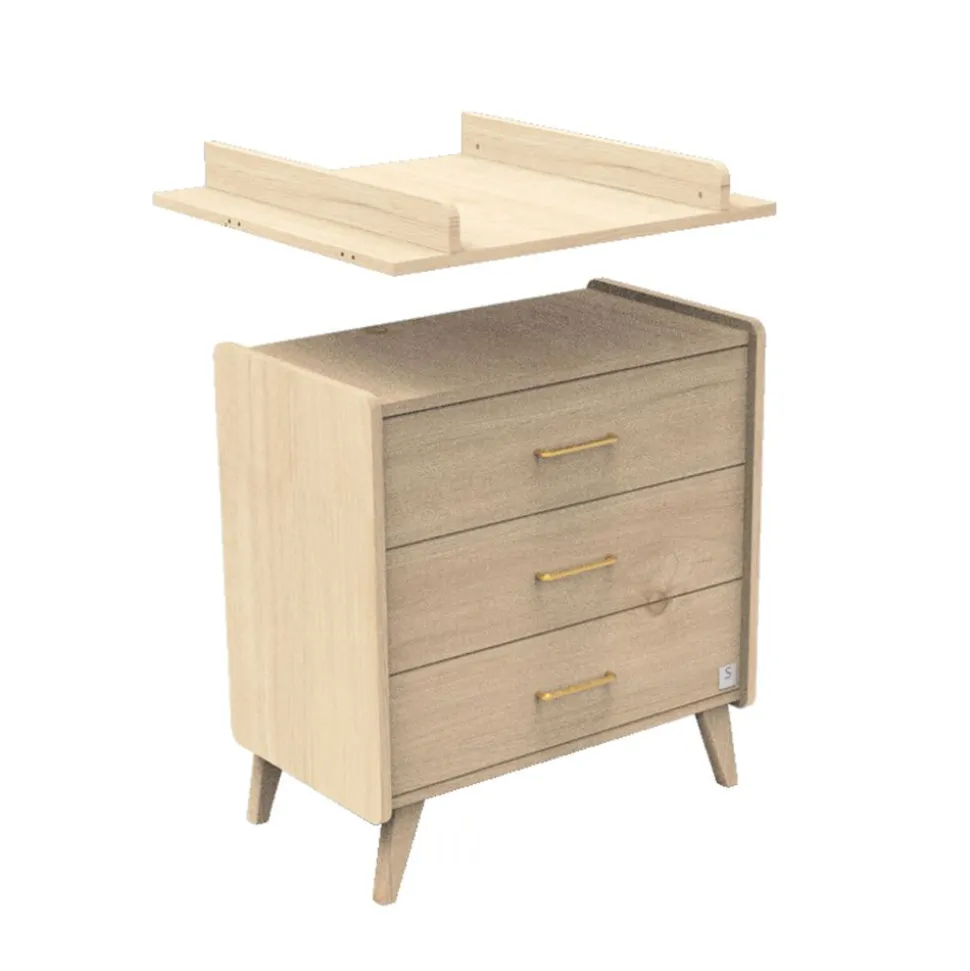 Dispositif à langer pour commode arty
