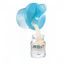 Doseur de lait en poudre bleu