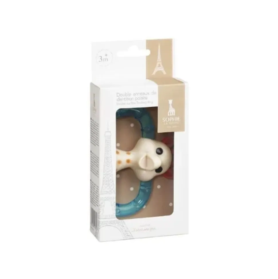 Double anneaux de dentition polaire sophie la girafe