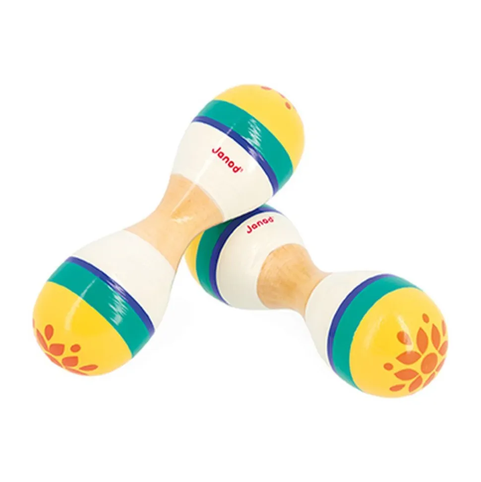 Double maracas pour enfant gioia
