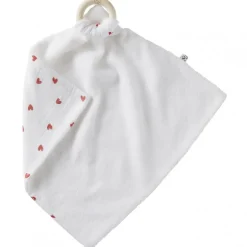 Doudou anneau de dentition cœur